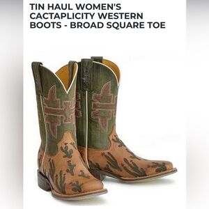 Ladies size 9 Tin Haul Boots